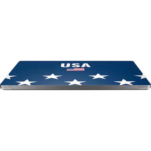 USA Flag Stars Universal Laptop 17in (13.8 x 10in) Skin