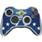 USA Flag Stars Xbox 360 Wireless Controller Skin