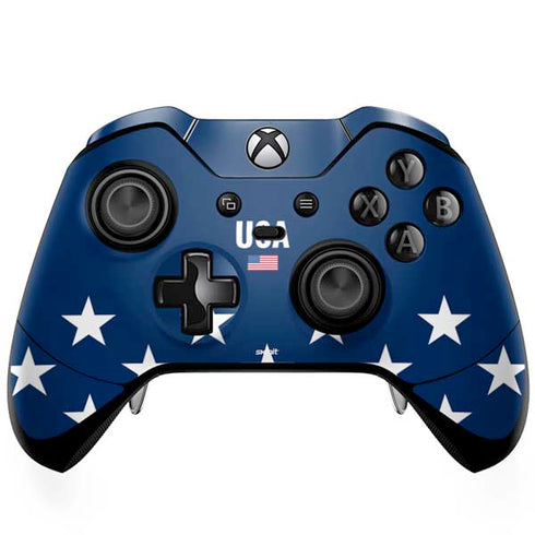 USA Flag Stars Xbox One Elite Controller Skin