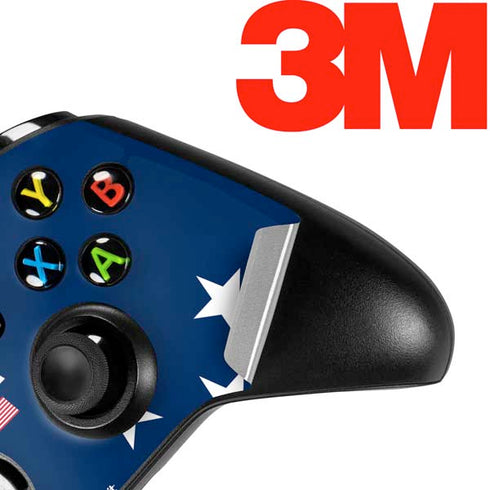 USA Flag Stars Xbox One X Controller Skin
