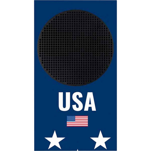USA Flag Stars Xbox Series S Console Skin