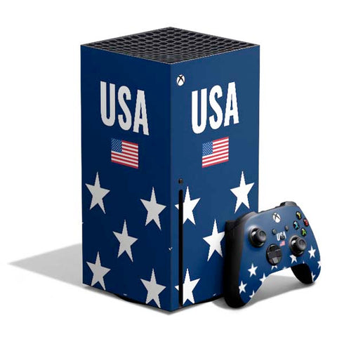 USA Flag Stars Xbox Series X Bundle Skin