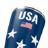 USA Flag Stars Yeti 20oz Tumbler Skin