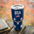 USA Flag Stars Yeti 30oz Rambler Tumbler Skin