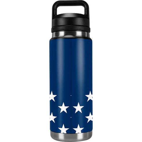 USA Flag Stars YETI Rambler 26oz Bottle Skin