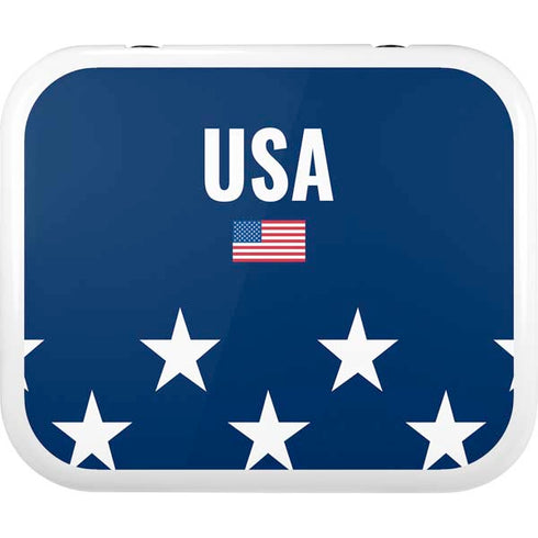 USA Flag Stars YETI Roadie 24 Hard Cooler Skin