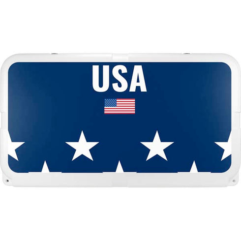 USA Flag Stars YETI Tundra 65 Hard Cooler Skin