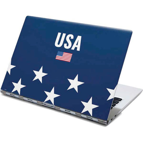 USA Flag Stars Yoga 910 2-in-1 14in Touch-Screen Skin
