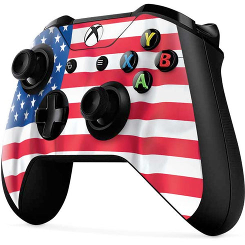 USA Flag American Flag Xbox One X Controller Skin