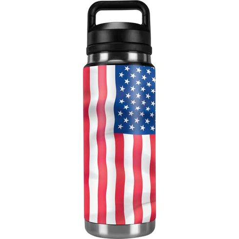 USA Flag American Flag YETI Rambler 26oz Bottle Skin