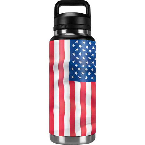 USA Flag American Flag YETI Rambler 36oz Bottle Skin