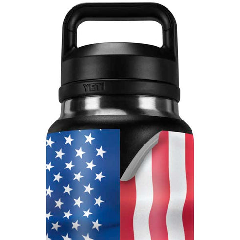USA Flag American Flag YETI Rambler 36oz Bottle Skin