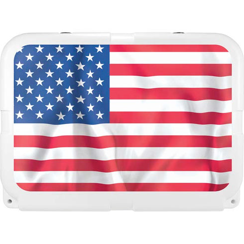 USA Flag YETI Tundra 35 Hard Cooler Skin