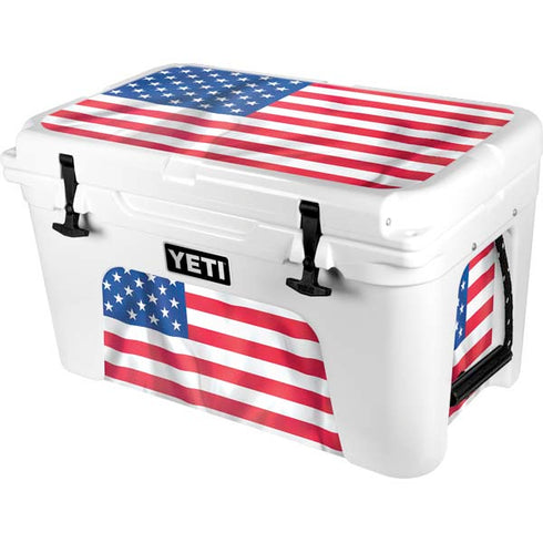 USA Flag YETI Tundra 45 Hard Cooler Skin