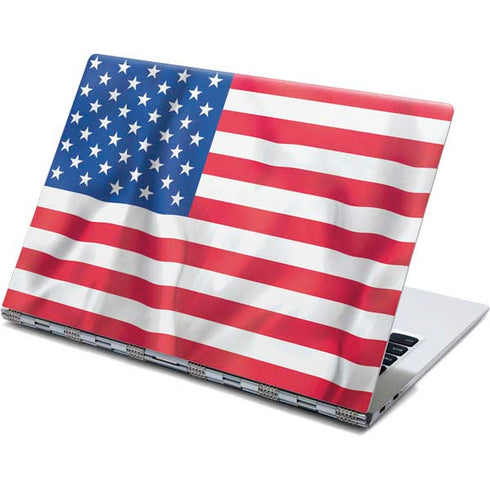 USA Flag American Flag Yoga 910 2-in-1 14in Touch-Screen Skin