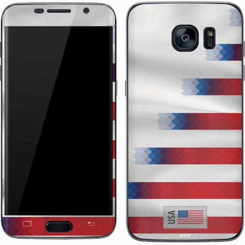 USA Soccer Flag Galaxy S7 Skin