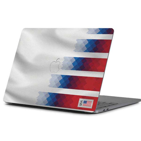 USA Soccer Flag Apple MacBook Pro 13-inch Skin