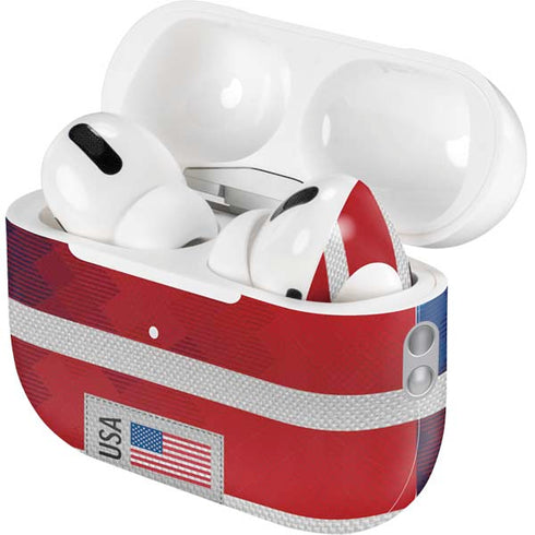 USA Soccer Flag AirPods Pro 2nd Gen Skin