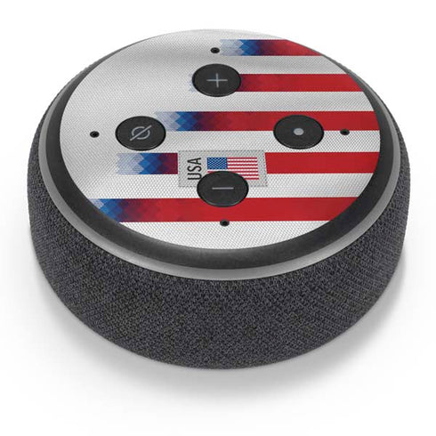 USA Soccer Flag Amazon Echo Dot Skin