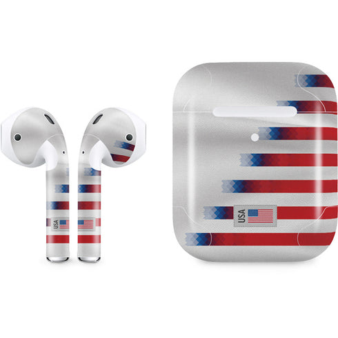 USA Soccer Flag Apple AirPods 2 Skin