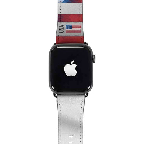 USA Soccer Flag Apple Watch Band 38-40mm