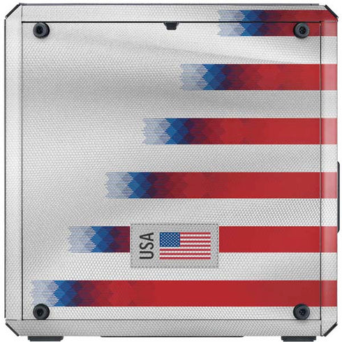 USA Soccer Flag Cooler Master MasterBox Q300L Mini Tower Skin