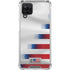 USA Soccer Flag Galaxy A12 Clear Case