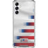 USA Soccer Flag Galaxy A15 5G Clear Case