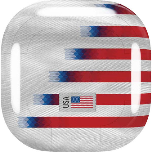 USA Soccer Flag Galaxy Buds Live Skin
