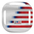 USA Soccer Flag Galaxy Buds Live Skin