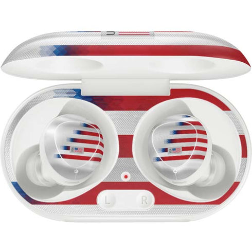 USA Soccer Flag Galaxy Buds Plus Skin