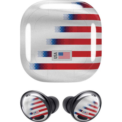 USA Soccer Flag Galaxy Buds Pro Skin