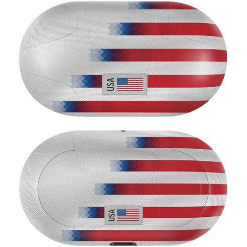 USA Soccer Flag Galaxy Buds Skin