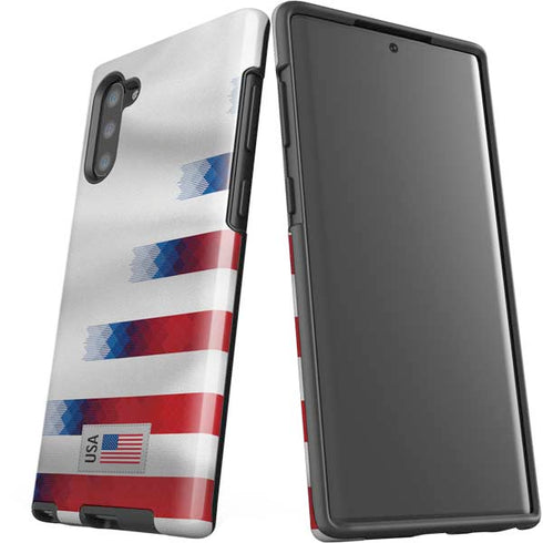 USA Soccer Flag Galaxy Note 10 Pro Case