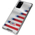 USA Soccer Flag Galaxy Note20 5G Clear Case