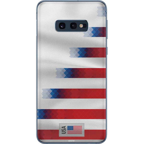 USA Soccer Flag Galaxy S10e Skin