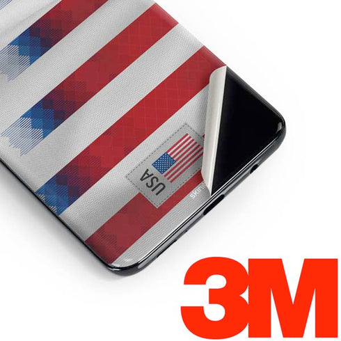 USA Soccer Flag Galaxy S10e Skin