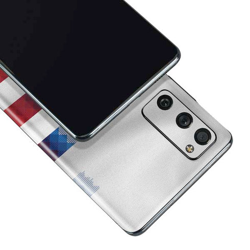 USA Soccer Flag Galaxy S20 Fan Edition Skin