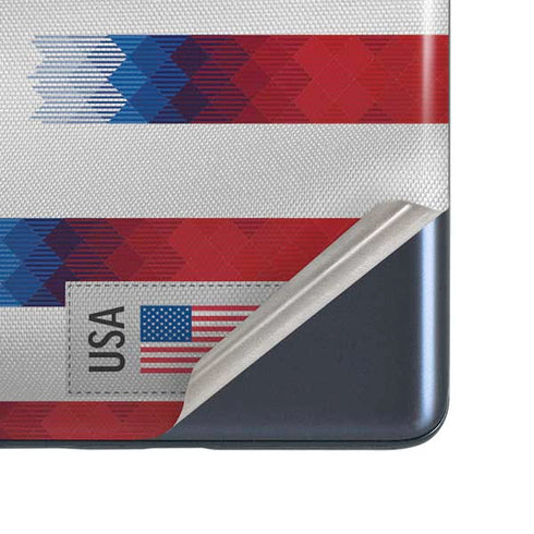 USA Soccer Flag Galaxy S20 Fan Edition Skin