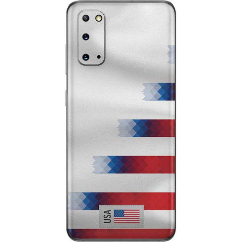 USA Soccer Flag Galaxy S20 Skin