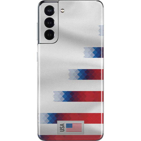 USA Soccer Flag Galaxy S21 5G Skin