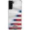 USA Soccer Flag Galaxy S21 FE Clear Case