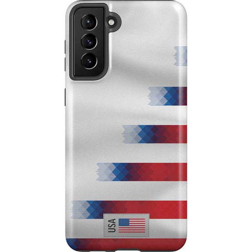 USA Soccer Flag Galaxy S21 Plus 5G Pro Case