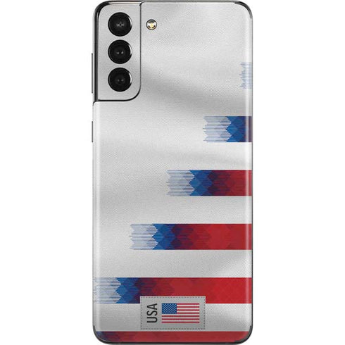 USA Soccer Flag Galaxy S21 Plus 5G Skin