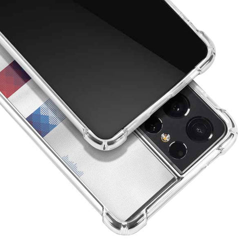 USA Soccer Flag Galaxy S21 Ultra 5G Clear Case
