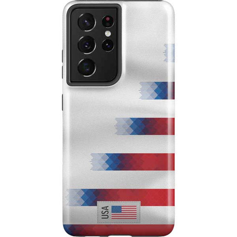 USA Soccer Flag Galaxy S21 Ultra 5G Pro Case