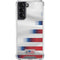 USA Soccer Flag Galaxy S22 Clear Case