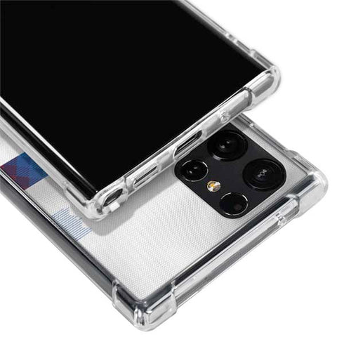 USA Soccer Flag Galaxy S22 Ultra Clear Case