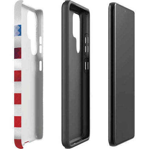 USA Soccer Flag Galaxy S22 Ultra Pro Case