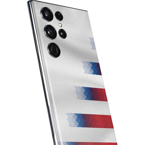 USA Soccer Flag Galaxy S22 Ultra Skin
